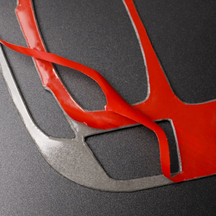 Car Carbon Fiber Gear Position Panel Decorative Sticker for Audi 2010-2018 Q5 / 2009-2016 A4L / 2009-2016 A5, Left Drive