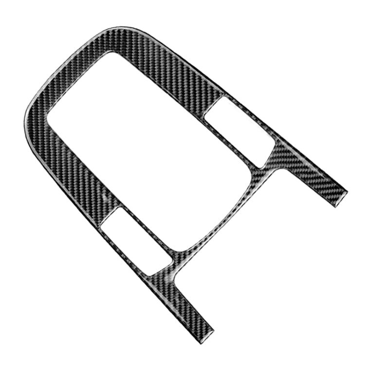 Car Carbon Fiber Gear Position Panel Decorative Sticker for Audi 2010-2018 Q5 / 2009-2016 A4L / 2009-2016 A5