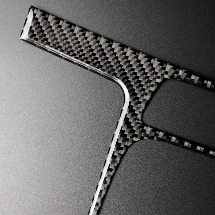 Car Carbon Fiber Gear Position Panel Decorative Sticker for Audi 2010-2018 Q5 / 2009-2016 A4L / 2009-2016 A5