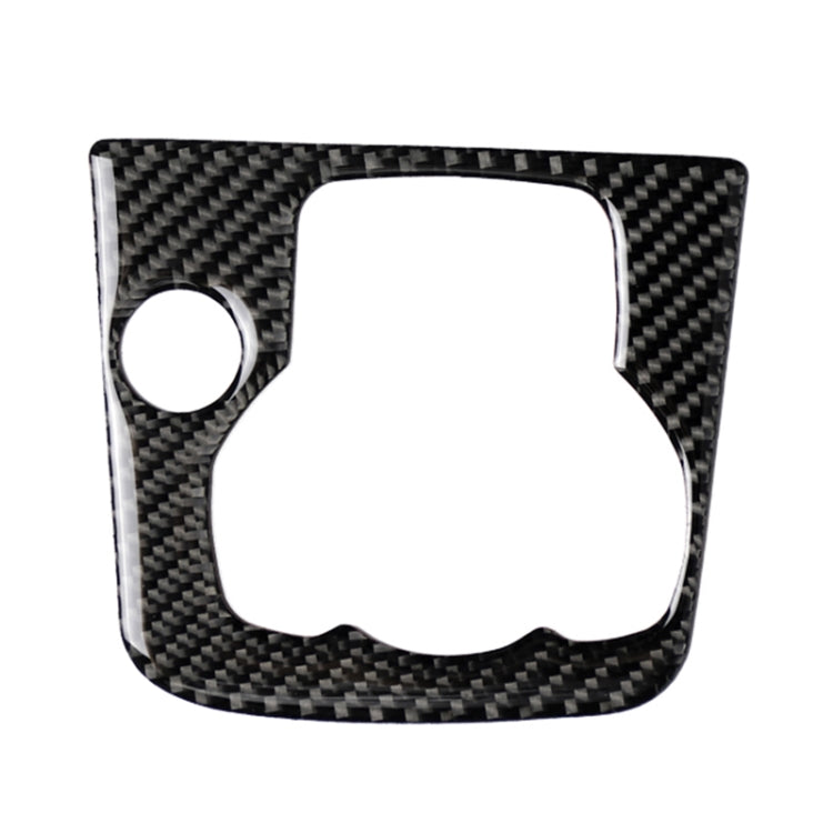 Car Carbon Fiber Right Drive Multimedia Frame A Decorative Sticker for Mazda Axela 2013-2016