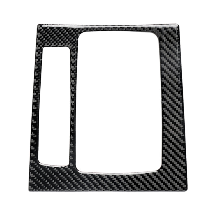 Car Carbon Fiber Left Drive Gear Frame B Decorative Sticker for Mazda Axela 2017-2018