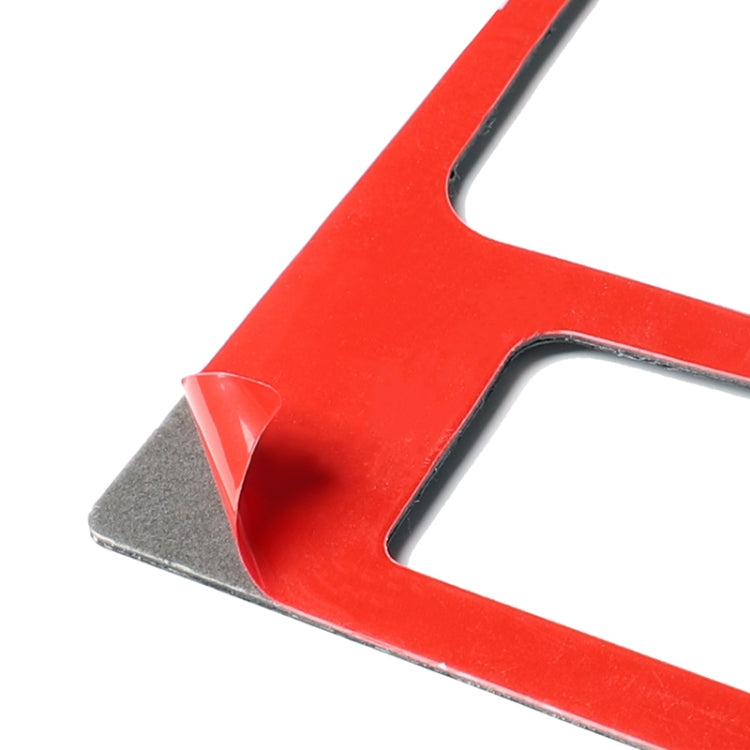 Car Carbon Fiber Left Drive Gear Frame B Decorative Sticker for Mazda Axela 2017-2018