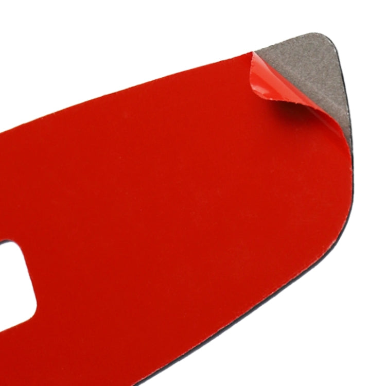 Car Carbon Fiber Left Drive Window Lift Panel Decorative Sticker for Mazda Axela 2014 / 2017-2018