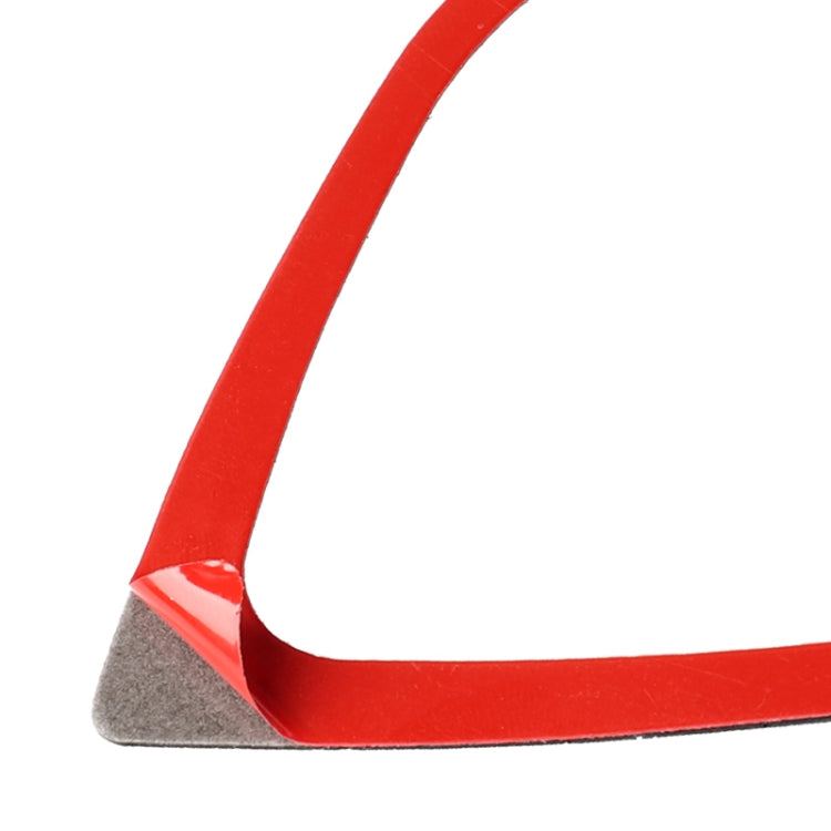 Car Carbon Fiber Right and Left Air Outlet Decorative Sticker for Mazda Axela 2014 / 2017-2018