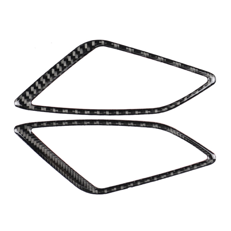 Car Carbon Fiber Instrument Air Outlet Decorative Sticker for Mazda Axela 2014 / 2017-2018