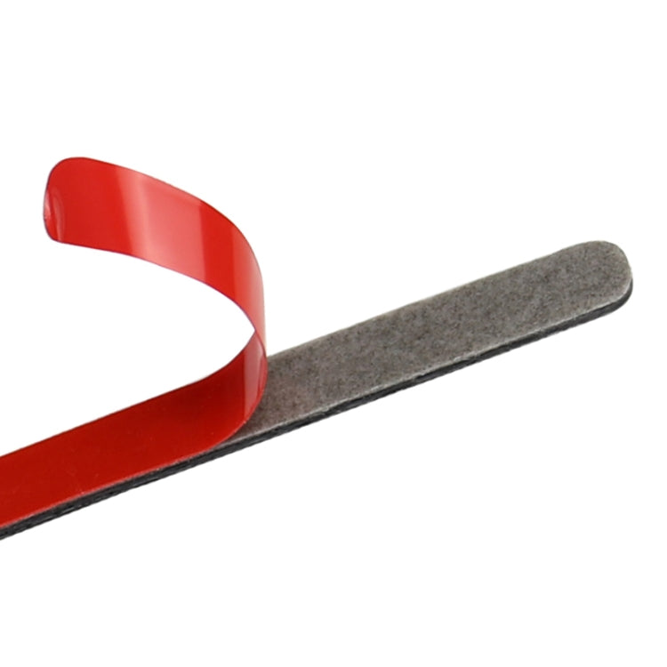 Car Carbon Fiber Storage Box U Shape Frame Decorative Sticker for Toyota Eighth Generation Camry 2018-2019