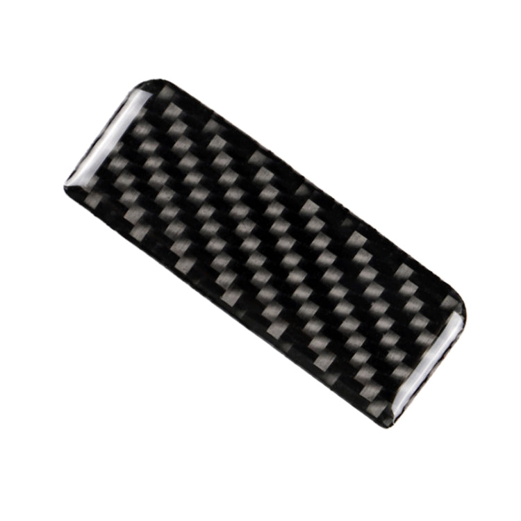 Car Carbon Fiber Main Driving Storage Box Handle Decorative Sticker for Toyota Eighth Generation Camry 2018-2019