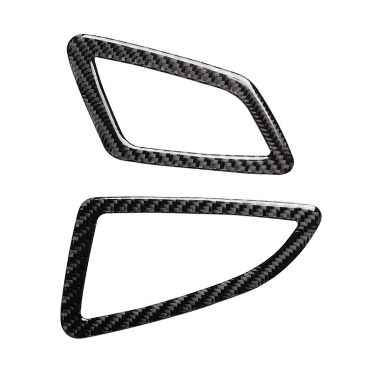 Car Carbon Fiber Left Drive Instrument Air Outlet Decorative Sticker for Honda Tenth Generation Civic 2016-2019