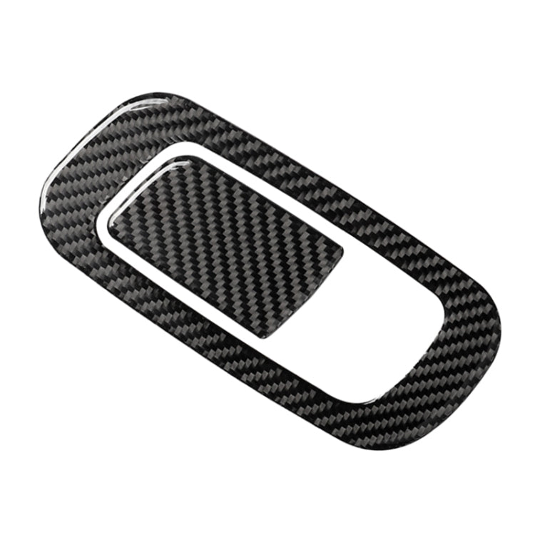 Car Carbon Fiber Storage Box Switch Decorative Sticker for Honda Tenth Generation Civic 2016-2019, Left Drive