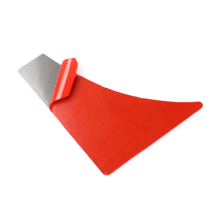 Car Carbon Fiber Main Driving Triangle Decorative Sticker for Cadillac XT5 2016-2017, Left Drive