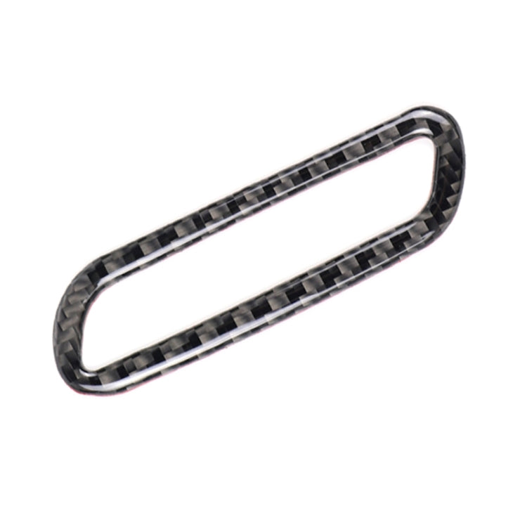 Car Carbon Fiber Seat Memory Adjustment Decorative Sticker for Cadillac XT5 2016-2017, Left Drive