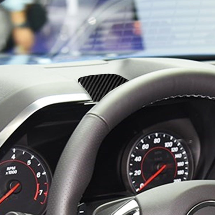 Car Carbon Fiber Dashboard Decorative Sticker for Chevrolet Camaro 2017-2019