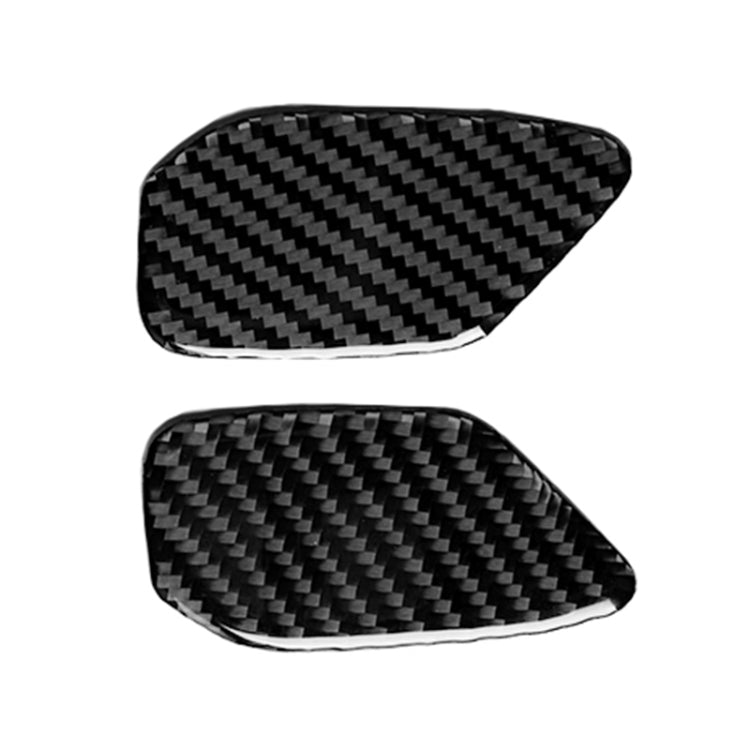Car Carbon Fiber Door Inner Handle Wrist Panel Decorative Sticker for Chevrolet Camaro 2017-2019
