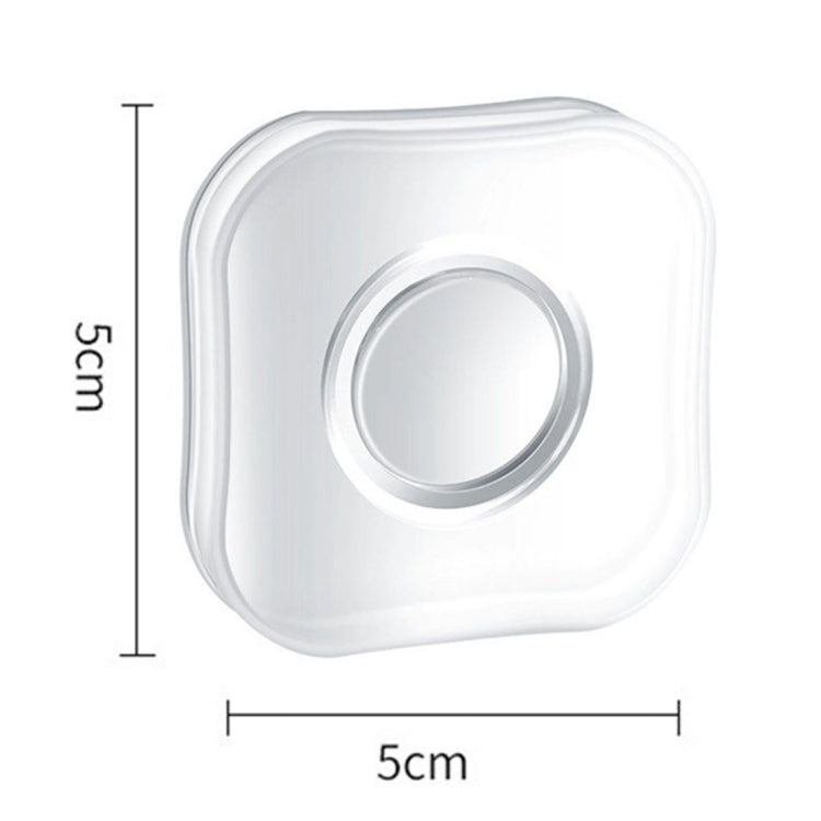 Square Shape Multi-function Portable Strong Adsorption Nano Traceless Sticker Cable Clamp Storage Hook Mobile Phone Holder Bracket