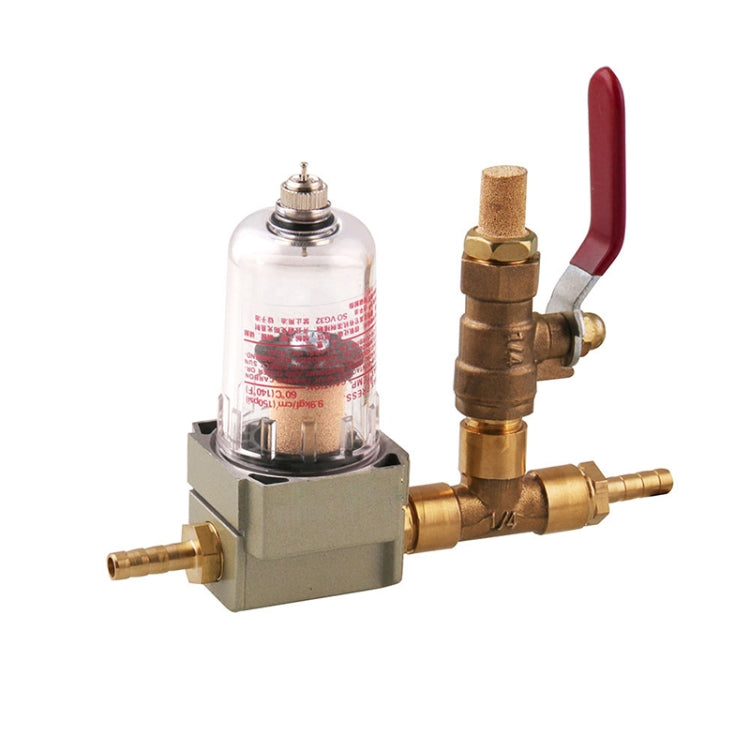 Engine Oil Catch Can Oil Filter Tank Breather Tank Single Cup with Drain Valve for Honda Civic