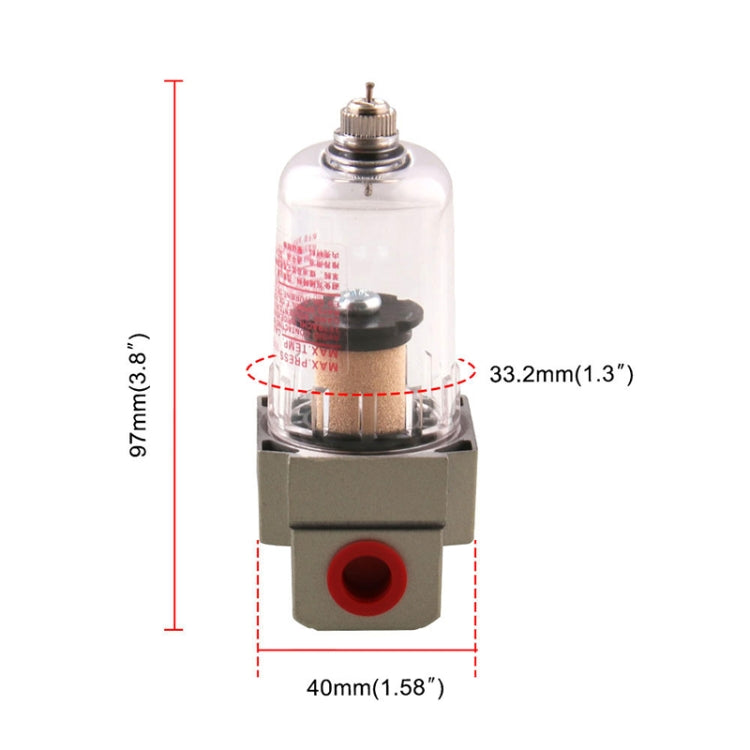 Engine Oil Catch Can Oil Filter Tank Breather Tank Single Cup with Drain Valve for Honda Civic