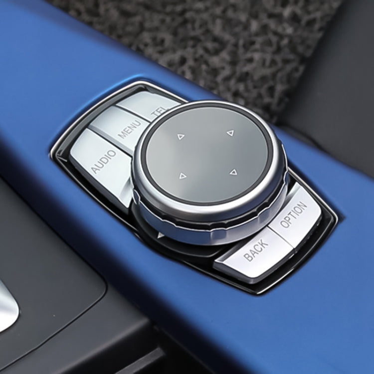 Multi-function Knob Modified IDRIVE Button Decorative Cover for BMW 1 2 3 5 Series X1 X3 X5 X6