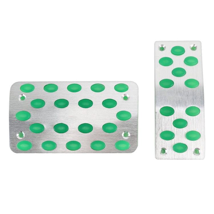 2 in 1 Luminous Non-Slip Automatic Gear Car Pedals Foot Brake Pad Cover Set