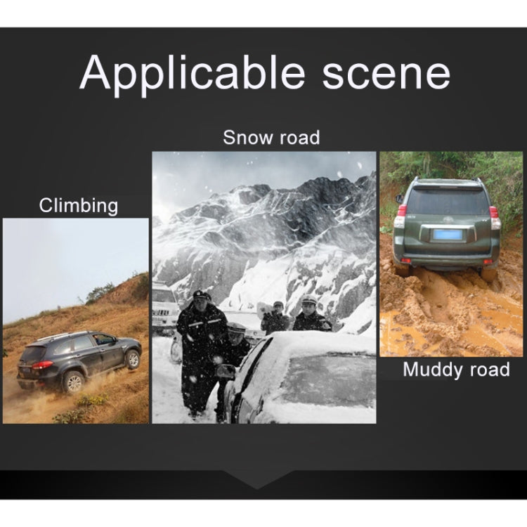 1pc Car Tire Emergency Anti-skid Chains Tyre Anti-slip Chains