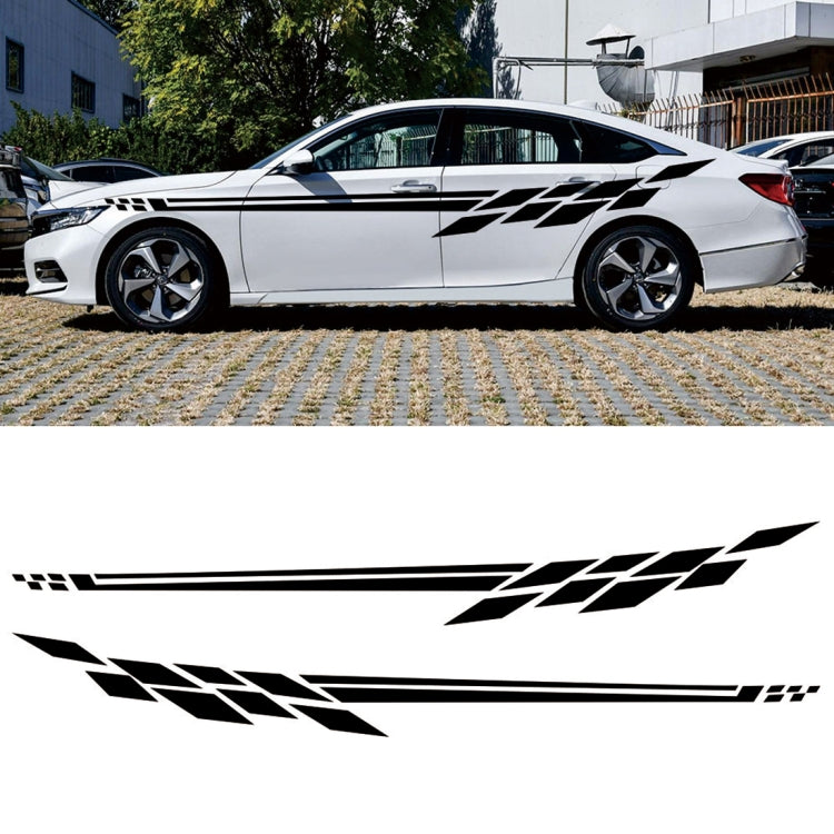 Car Styling Plaid Series PVC Sticker Auto Decorative Sticker