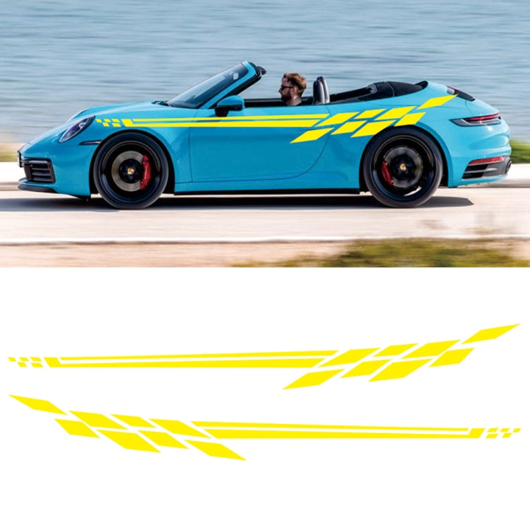 Car Styling Plaid Series PVC Sticker Auto Decorative Sticker