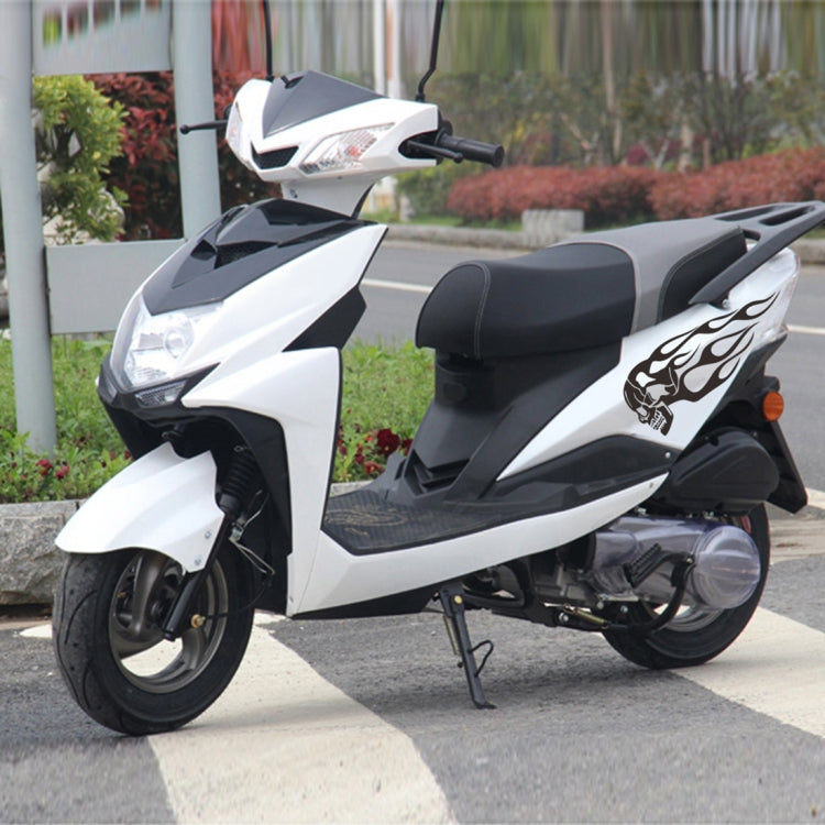 Motorcycle Styling Skull Head PVC Sticker Auto Decorative Sticker