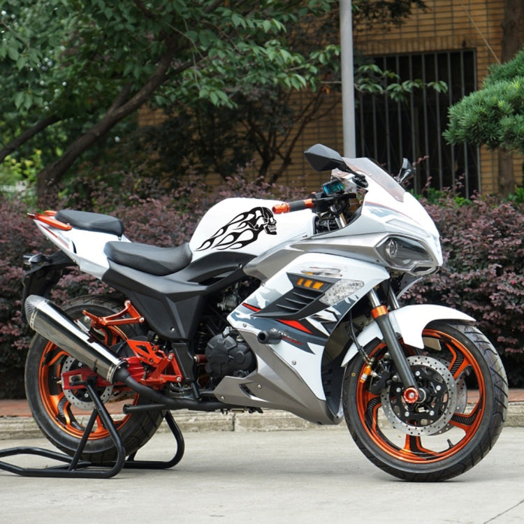 Motorcycle Styling Skull Head PVC Sticker Auto Decorative Sticker