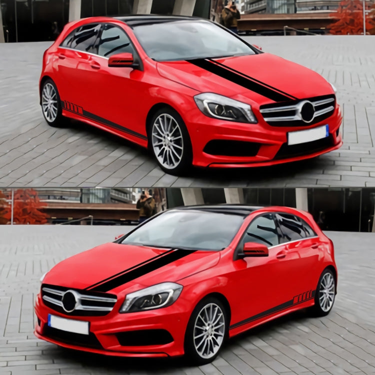 5 in 1 Car Styling Stripe Hood PVC Sticker Auto Decorative Sticker