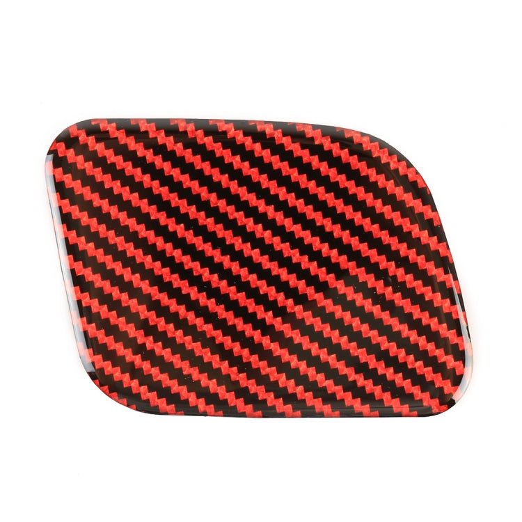 Car Carbon Fiber Main Driving Seat Storage Box Decorative Sticker for Ford Mustang 2015-2020