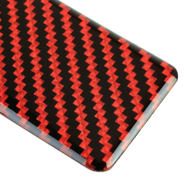 Car Carbon Fiber Main Driving Seat Storage Box Decorative Sticker for Ford Mustang 2015-2020