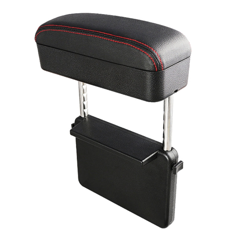 Universal Car PU Leather Wrapped Armrest Box Cushion Car Armrest Box Mat with Storage Box