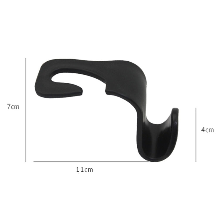 2pcs Car Back Seat PP Hook