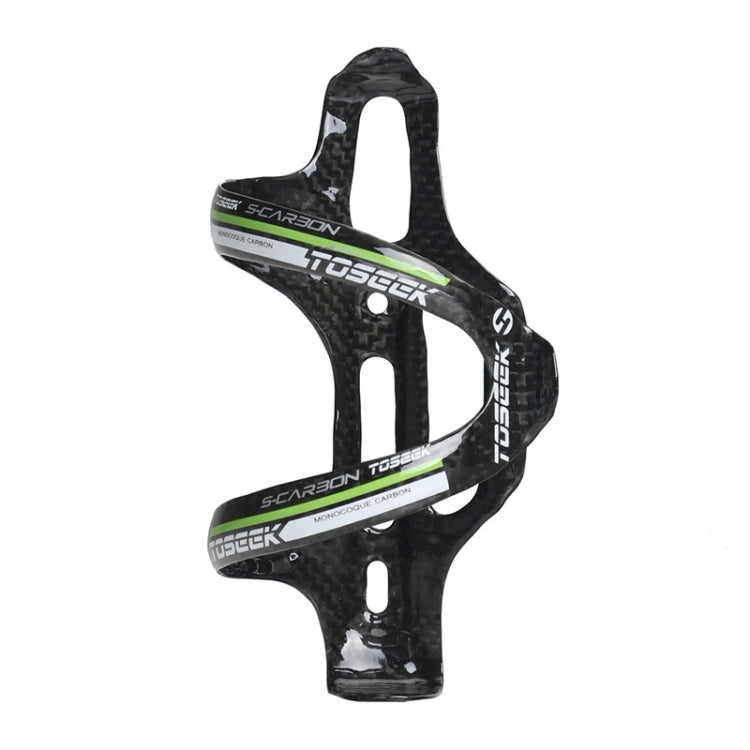 TOSEEK Gloss  Full Carbon Fiber Road Bicycle Water Bottle Holder