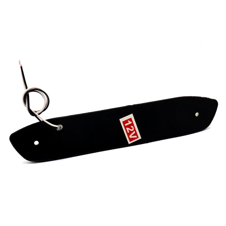 DC 12V 2.6W 6000K IP67 Marine RV Waterproof LED Stair Deck Dome Light Ceiling  Lamp, White Shell and Rubber Base