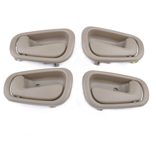4 PCS Car Inner Door Handles 69205-02050 / 69206-02050 for Toyota Corolla 1998-2002