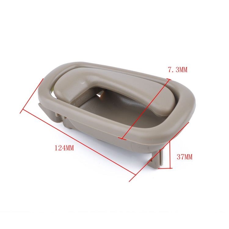 4 PCS Car Inner Door Handles 69205-02050 / 69206-02050 for Toyota Corolla 1998-2002