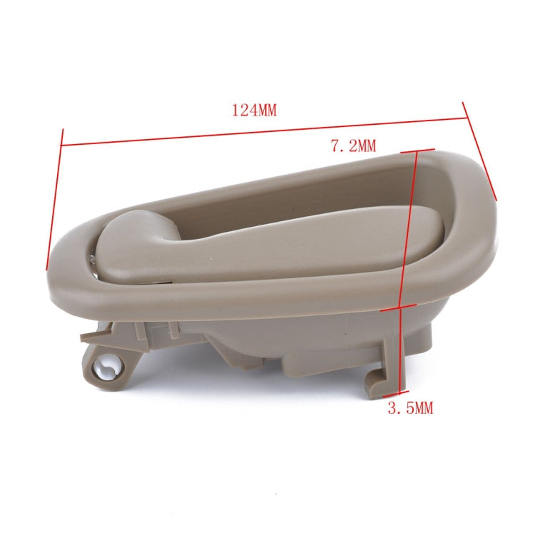 4 PCS Car Inner Door Handles 69205-02050 / 69206-02050 for Toyota Corolla 1998-2002