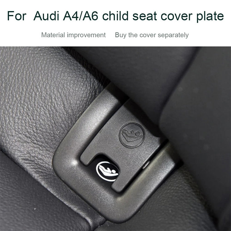 Car Rear Children Seat Isofix Cover for Audi A4 2009-2016