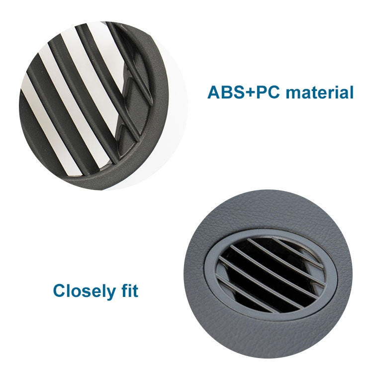 Car Left Side Dashboard Small Air Outlet Circular Air-conditioning Outlet for Mercedes-Benz GLK Class X204 2009-2016