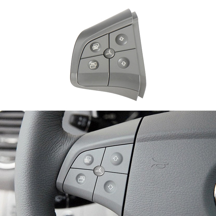 Car Left Side 5-button Steering Wheel Switch Buttons Panel 1648200010 for Mercedes-Benz W164, Left Driving