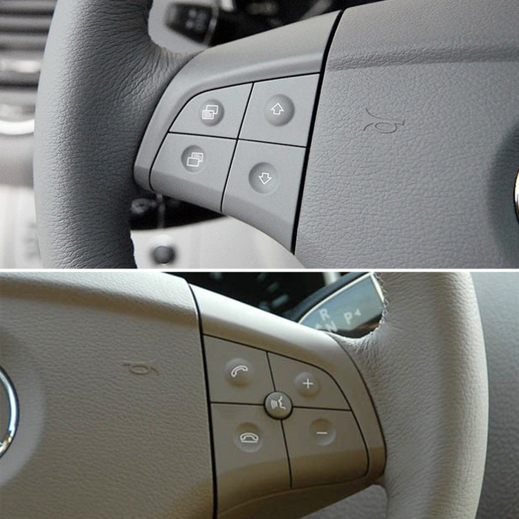 Car Left Side 5-button Steering Wheel Switch Buttons Panel 1648200010 for Mercedes-Benz W164, Left Driving
