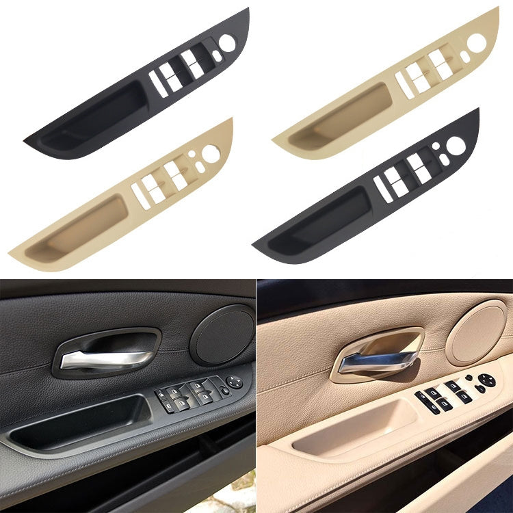 Car Left Front Door Window Lift Switch Trim Panel 51416983705 for BMW E60 2008-2010, Left Driving High Configuration Version