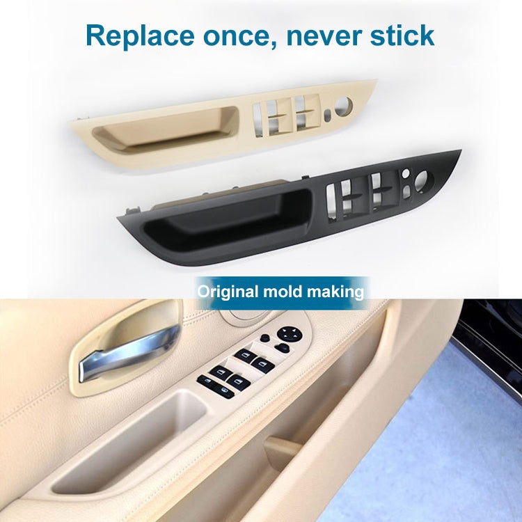 Car Left Front Door Window Lift Switch Trim Panel 51416983705 for BMW E60 2008-2010, Left Driving High Configuration Version