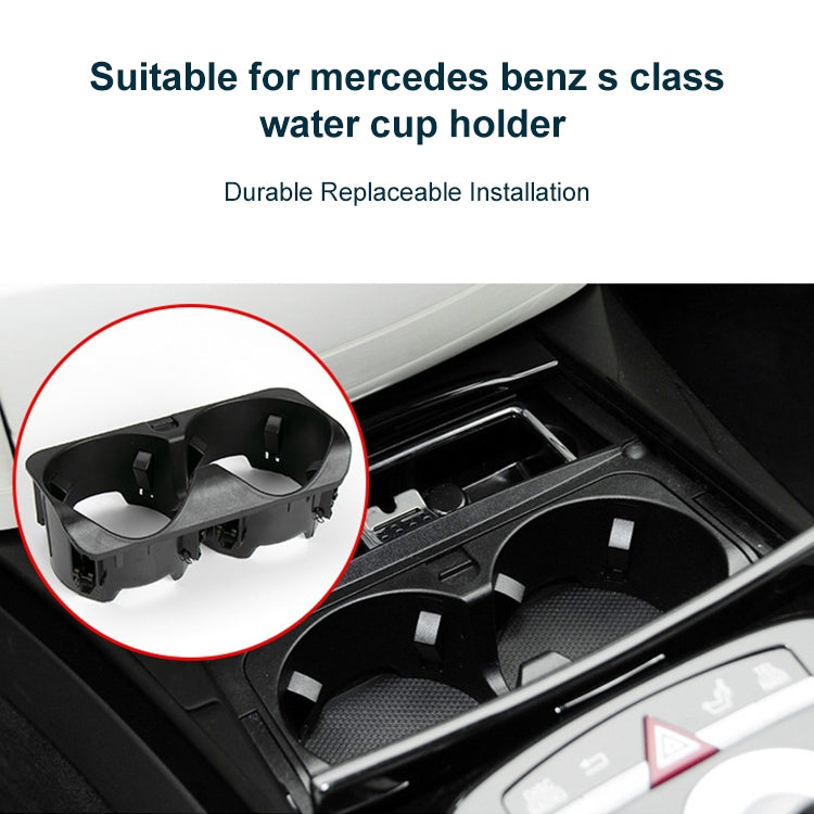Car Water Cup Holder 2216801991 for Mercedes-Benz S-Class W221 2006-2009, Left Driving