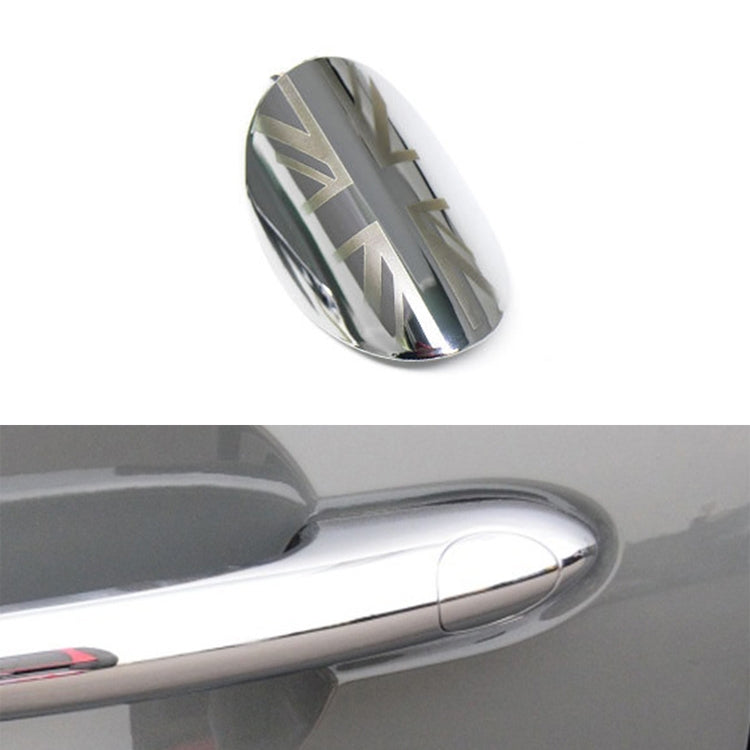 Car Outside Door Handle Covering Cap 51217431945 for BMW mini F55, Left Driving(UK Flag Style)