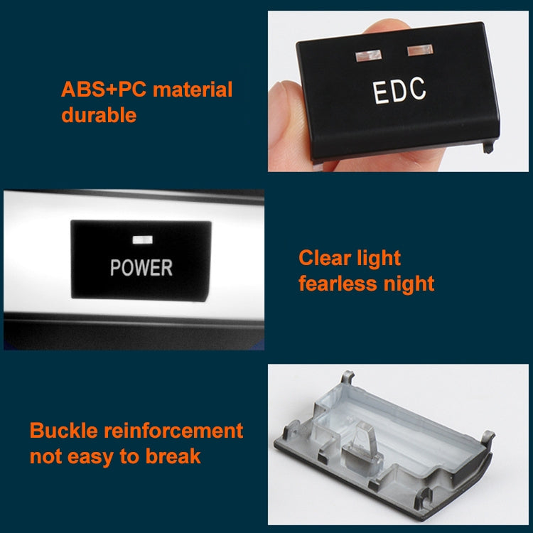 Car No. 2 Center Console Switch Button for BMW 3 Series M3 2005-2012, Left Driving