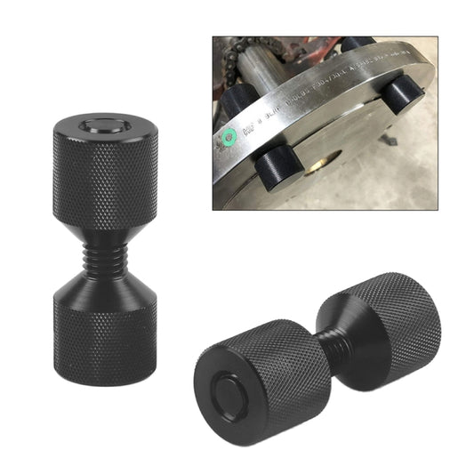 1-1/8 inch Two Hole Pins Set Handy 6061 Aluminum Construction 2 Hole Flange Alignment Pin