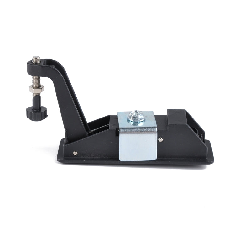 Black Zinc Alloy Adjustable Lever Hand Operated Compression Latch with Raised Trigger for RV / Trailer, Non-Locking