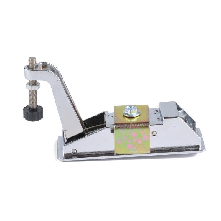 Silver Zinc Alloy Adjustable Lever Hand Operated Compression Latch with Raised Trigger for RV / Trailer, Non-Locking