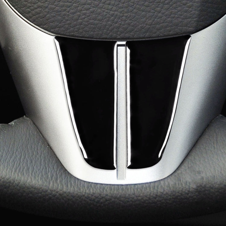 For Mazda 3 Axela 2010-2013 Car Steering Wheel Below Decorative Sticker, Left and Right Drive Universal